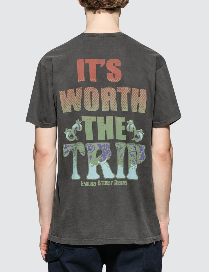 Worth The Trip Pig. Dyed T-Shirt Placeholder Image