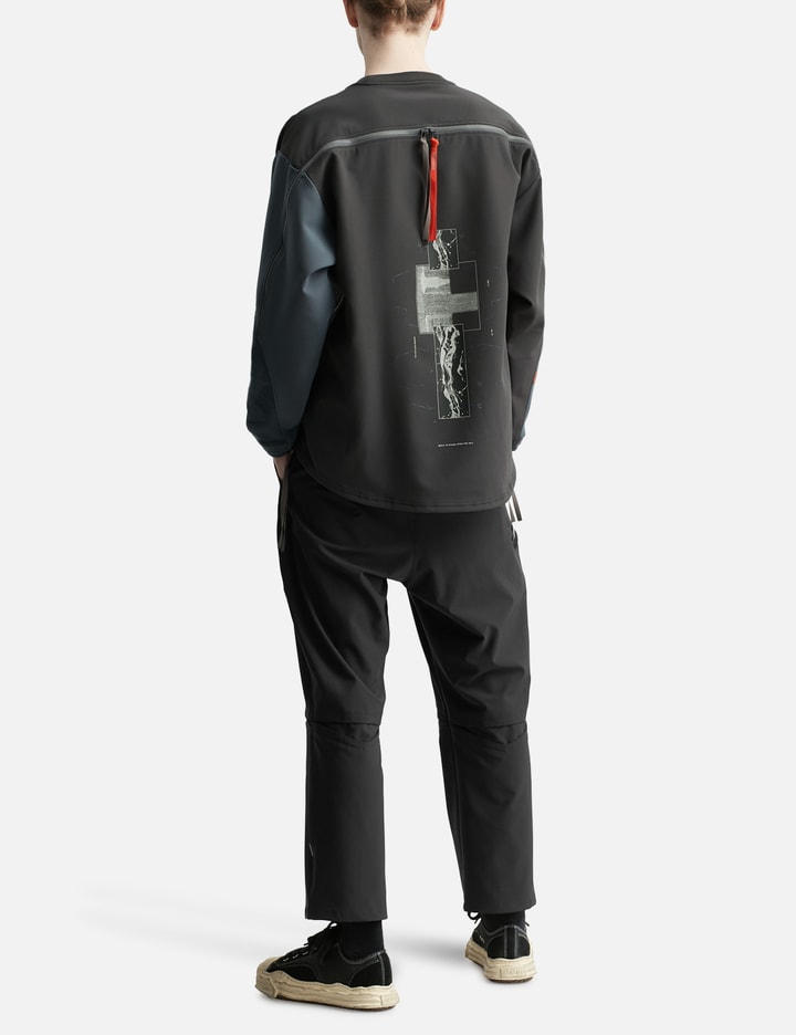 GOOPiMADE - GOOPiMADE® LWN-03 “Zystem” Graphic Wide Crewneck | HBX 