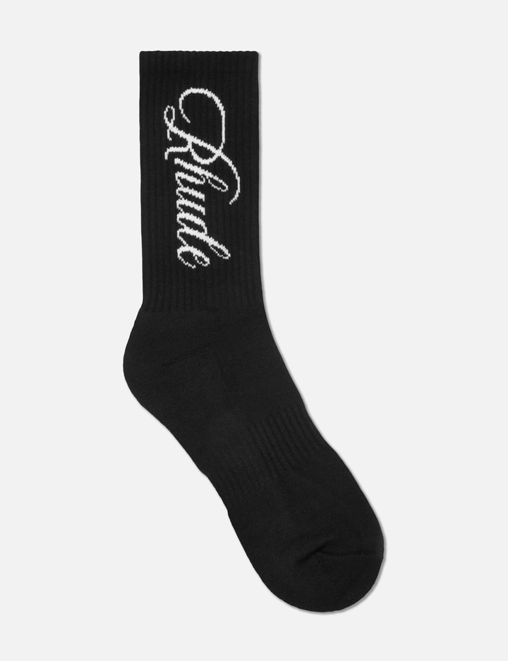 RHUDE VERTICAL SCRIPT SOCK Placeholder Image