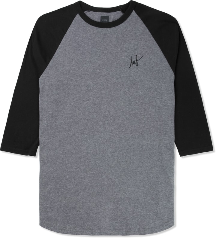 Heather Grey/Black Classic H Script Raglan Placeholder Image