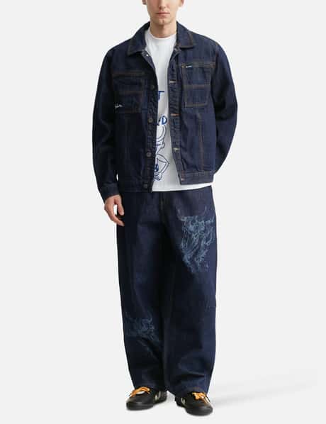 X Daniel Johnston Bull Selvedge Denim Jacket view 14