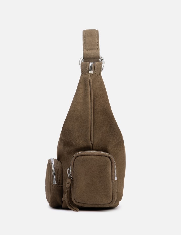 Margesherwood Suede Zip-fastening Tote Bag