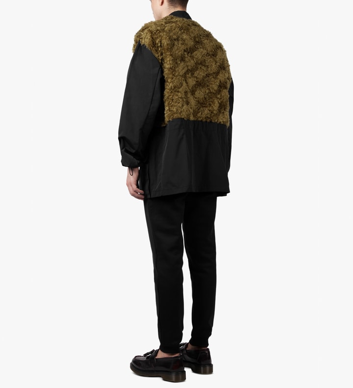 Gold Tromp L'oeil Combo Panel Parka Jacket Placeholder Image