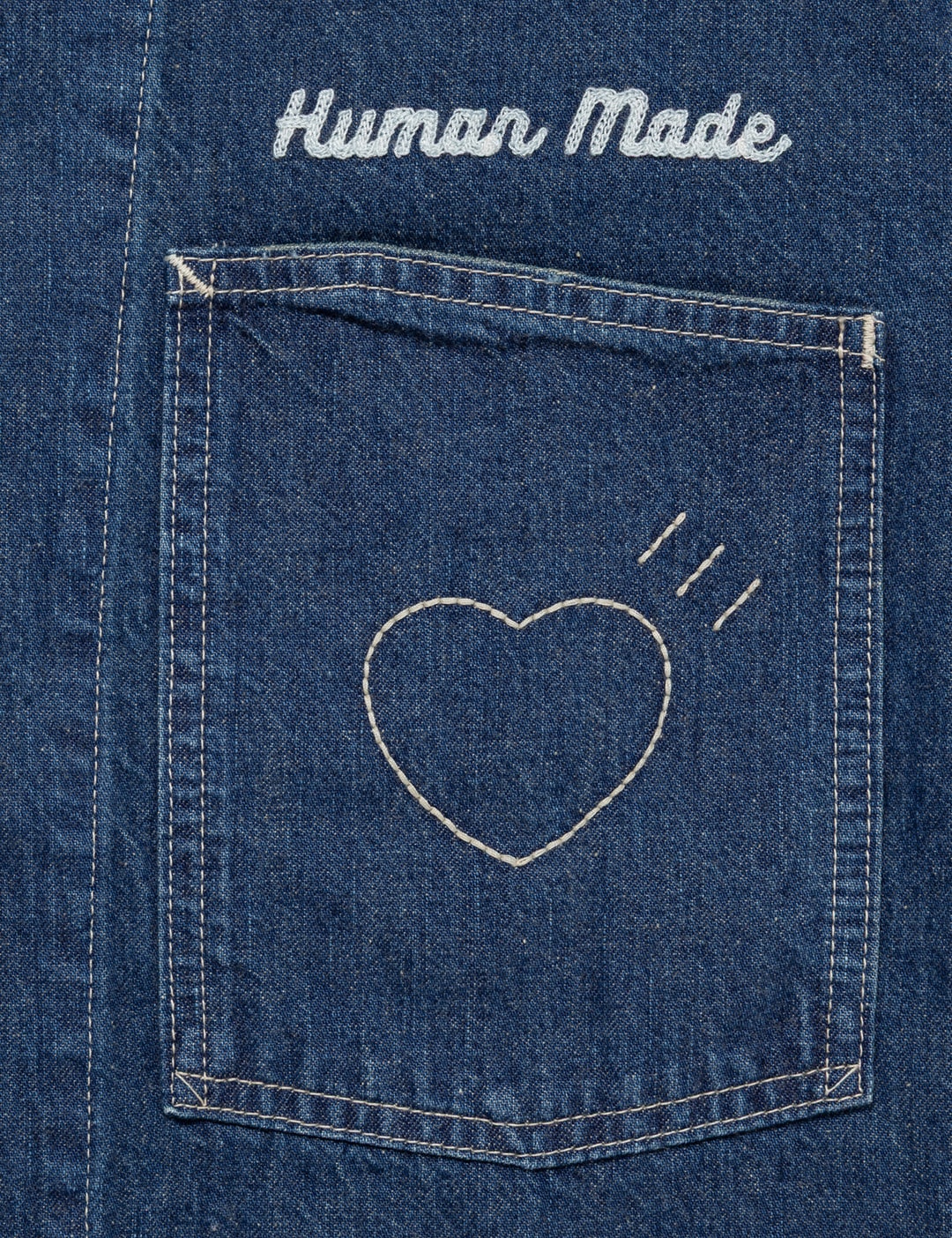 Denim Coverall Jacket view 14