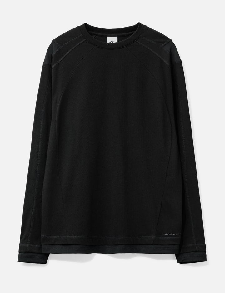 Mesh Paneled Long Sleeves Placeholder Image