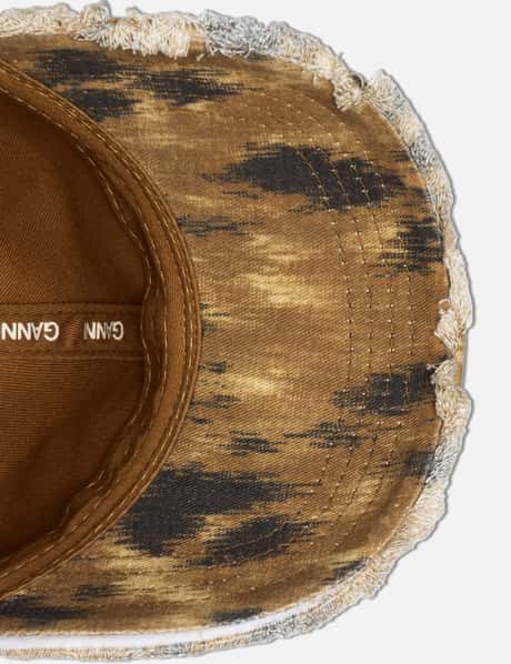 Washed Cotton Print Canvas Cap view 11