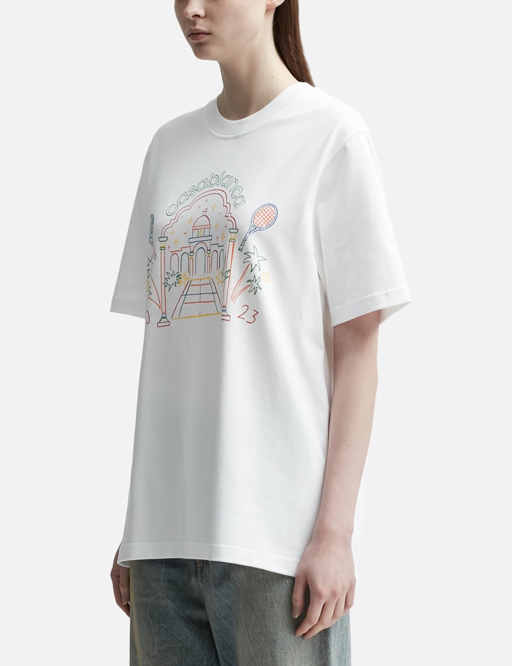레인보우 크레용 템플 티셔츠 Placeholder Image