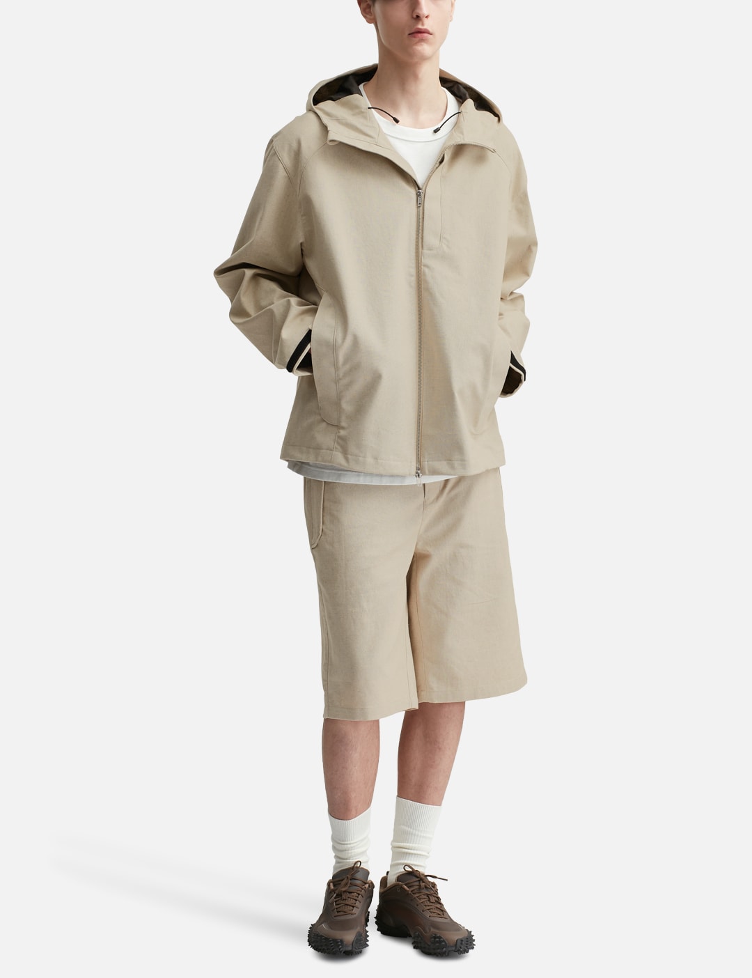 Arc Linen Cotton Mixed WP Jacket view 15