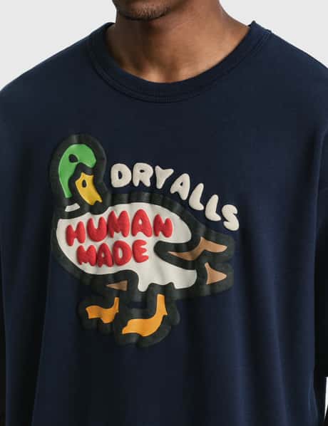 HUMAN MADE Duck print crew neck sweatshirt