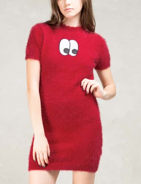 LAZY OAF - Red Eye Furface Dress | HBX