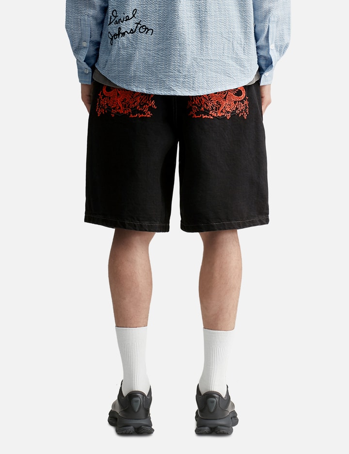 Butter Goods Butter Goods X Daniel Johnston Dragon Denim Shorts