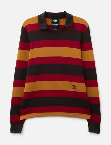 아디다스 오리지널스 Adidas Originals X Wales Bonner Knit Long Sleeve Shirt