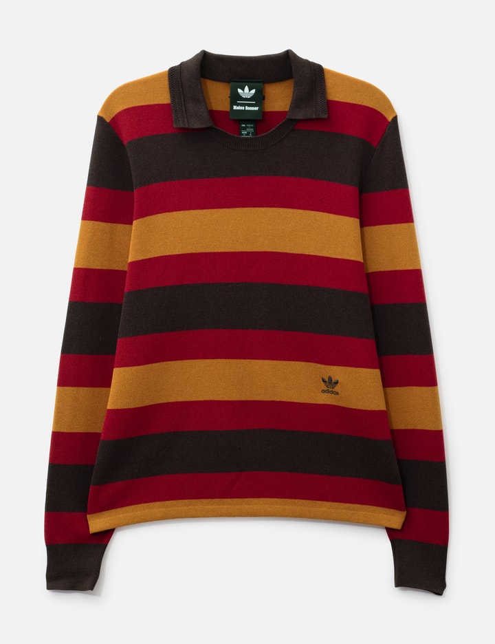 아디다스 오리지널스 Adidas Originals X Wales Bonner Knit Long Sleeve Shirt