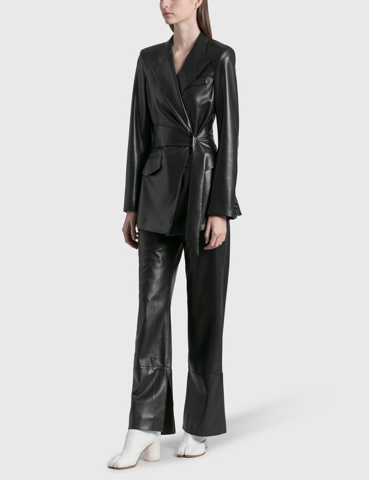 Bea Vegan Leather Blazer Placeholder Image