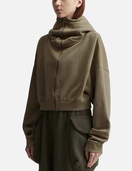 Entire Studios - CROPPED FULL ZIP | HBX - Globally Curated Fashion 