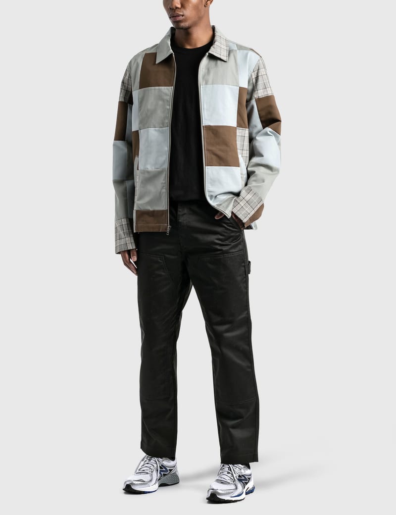 stussy patchwork coat