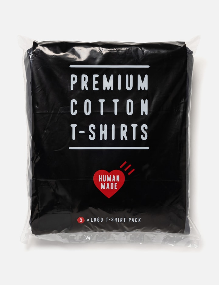 Human Made 3-pack T-shirt Set In Gold