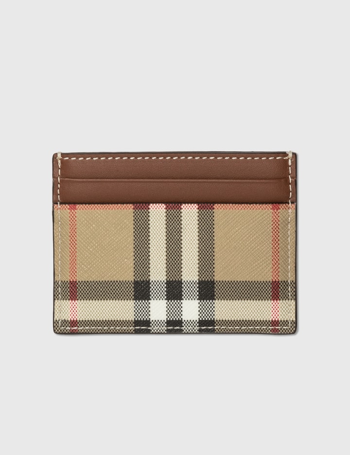 Vintage Check and Leather Card Case Placeholder Image
