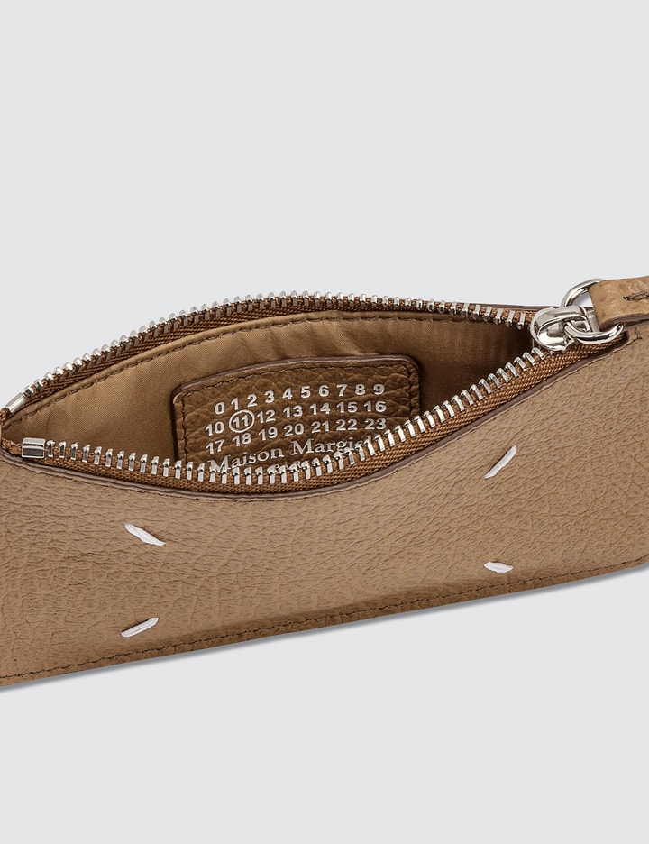 Maison Margiela Zip Leather Card Holder