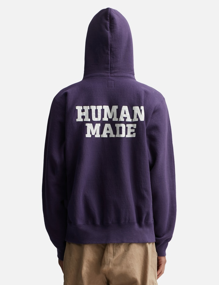 Shop Human Made Heavyweight Hoodie In Purple