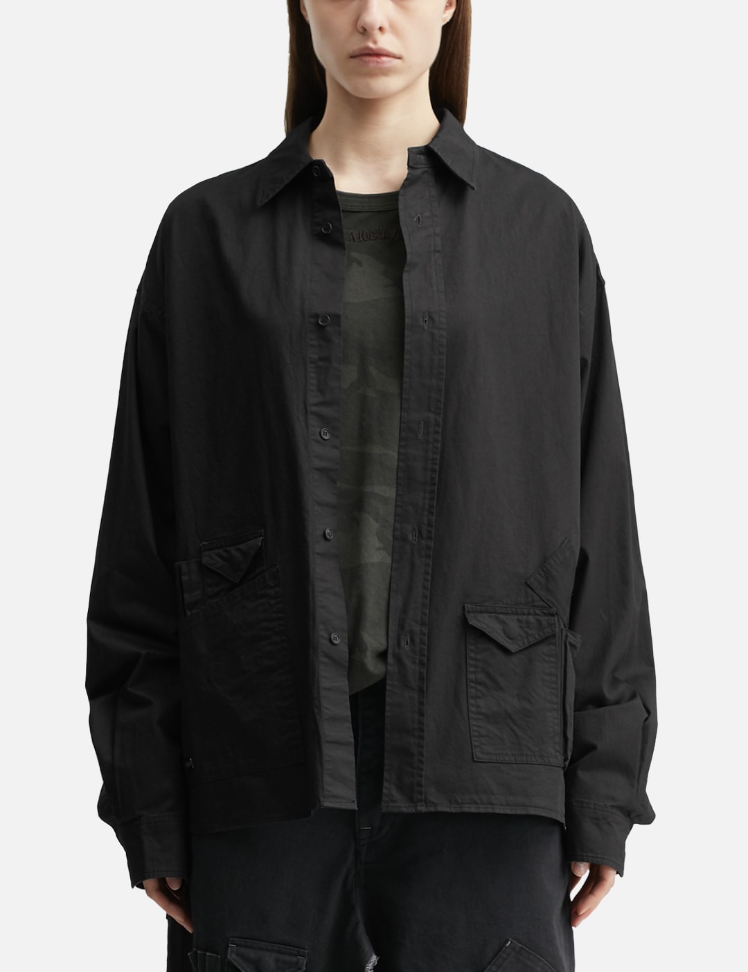 Cation Long Sleeve Utility Shirt view 11