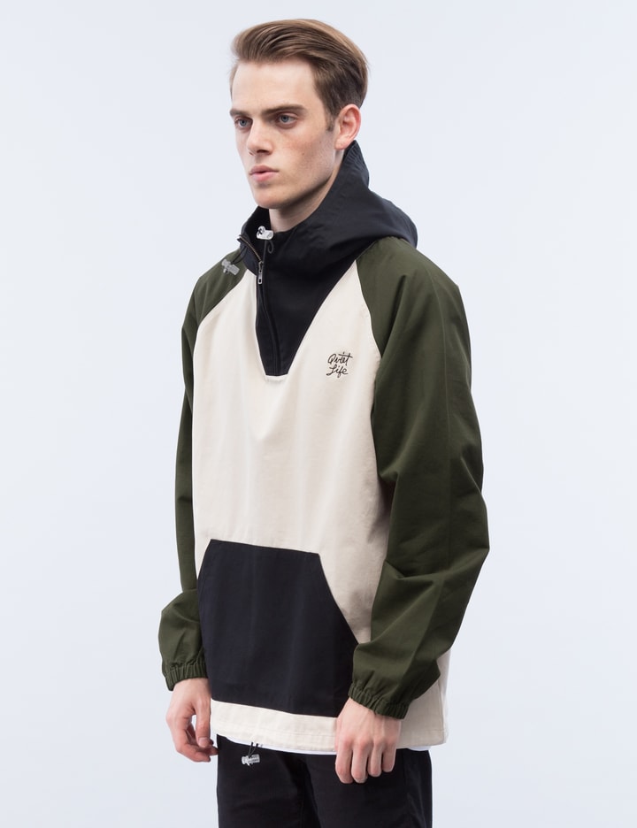 Contrast Windy Pullover Jacket Placeholder Image