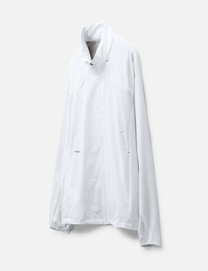 Hypegolf X Post Archive Faction (paf) Perforated Windbreaker In White