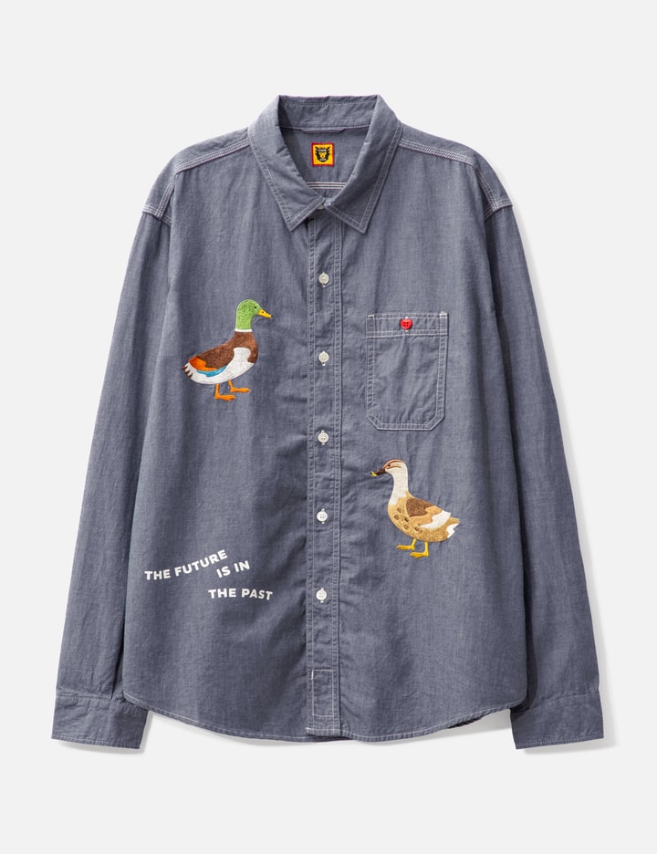 シャンブレー ロングスリーブ シャツ Placeholder Image