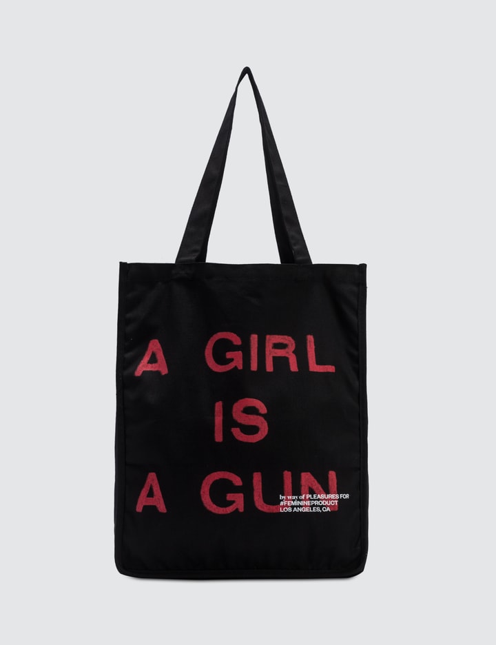 A Girl is a Gun Tote Bag Placeholder Image