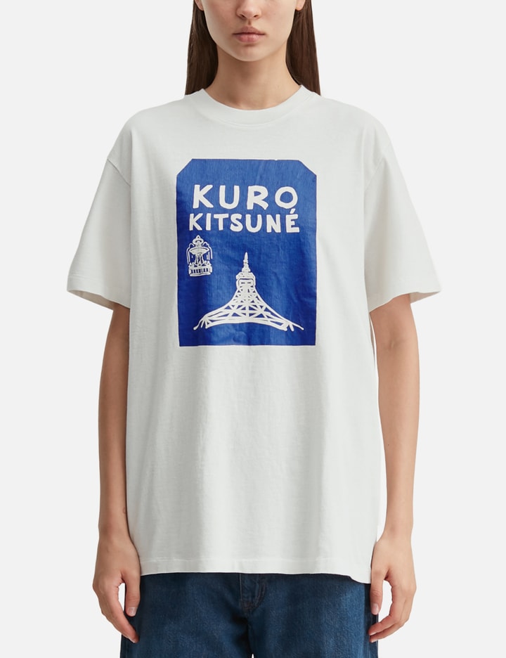 Maison Kitsuné Maison Kitsuné X Kuro Tokyo-Paris Crossroads Vintage Wash Tee