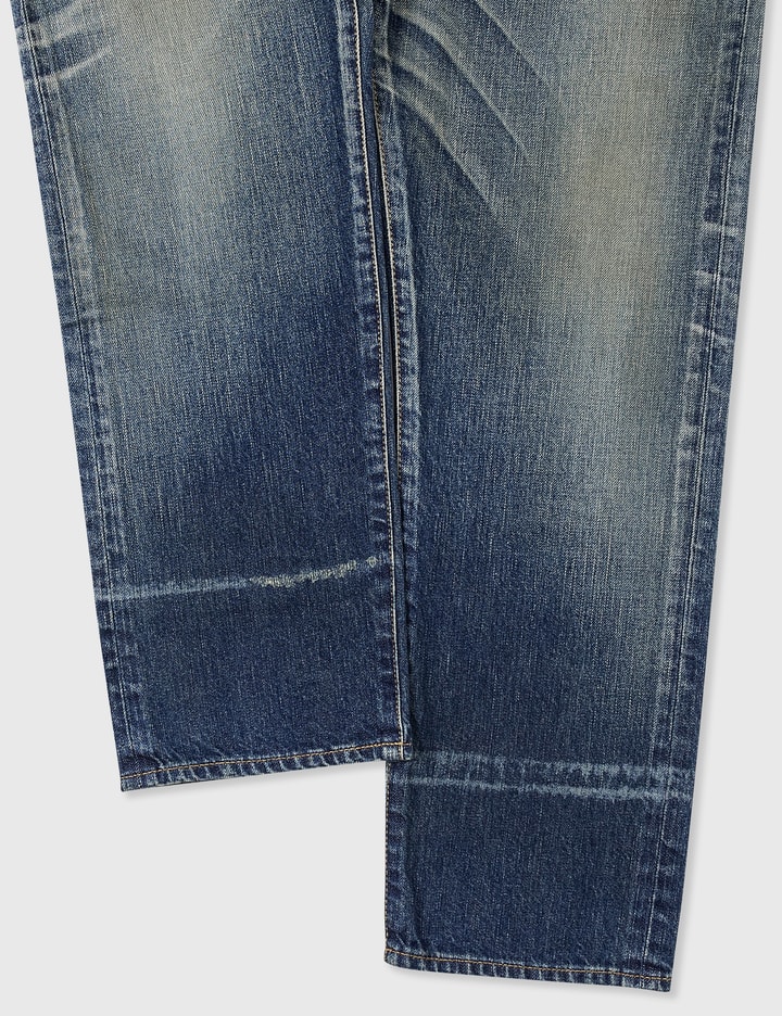 Straight-Fit Jeans In Dirty Winter Blue Denim Placeholder Image