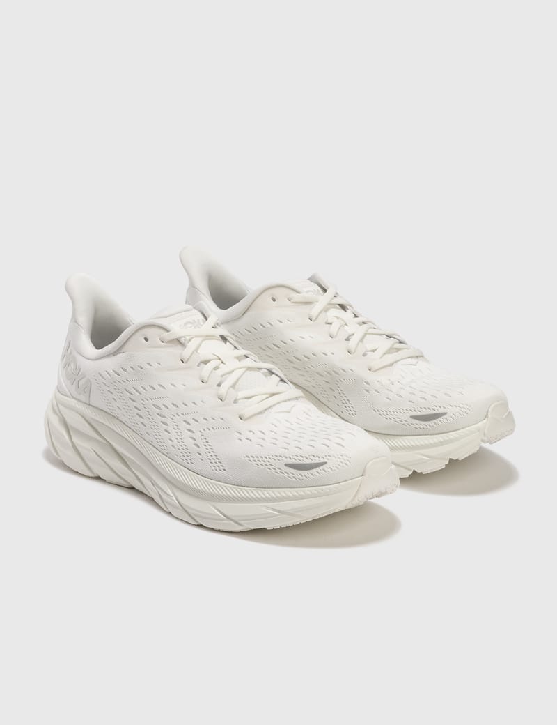 hoka clifton 8 all white