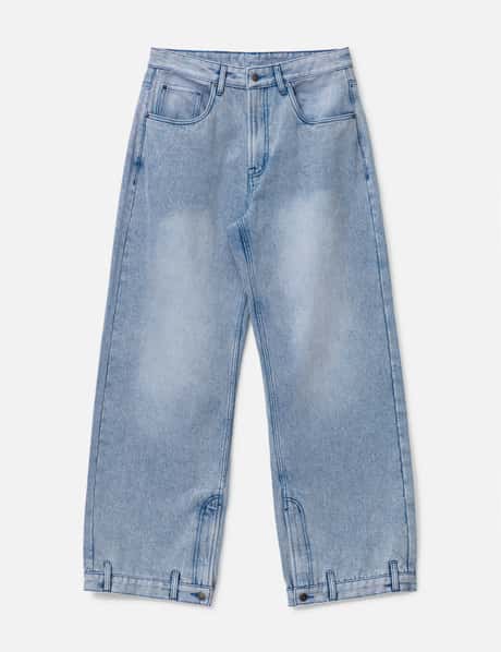 Glass Cypress Blue Reverso Denim