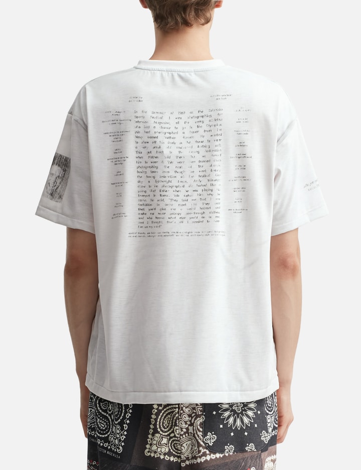 Tolq Short Sleeve Trompe L'oeil Scratch T-shirt