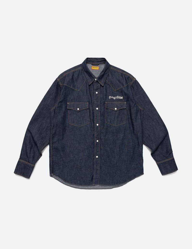 HUMAN MADE Denim Sailor Shirt XL Human Made Denim Sailor Shirt 