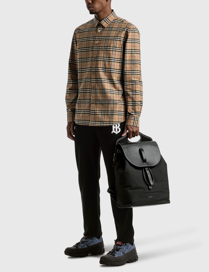 Burberry - Small Scale Check Stretch Cotton Shirt | HBX - Globally Curated  Fashion and Lifestyle by Hypebeast