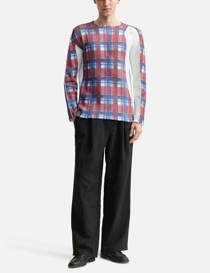 Press Printed Tartan Sweater Placeholder Image