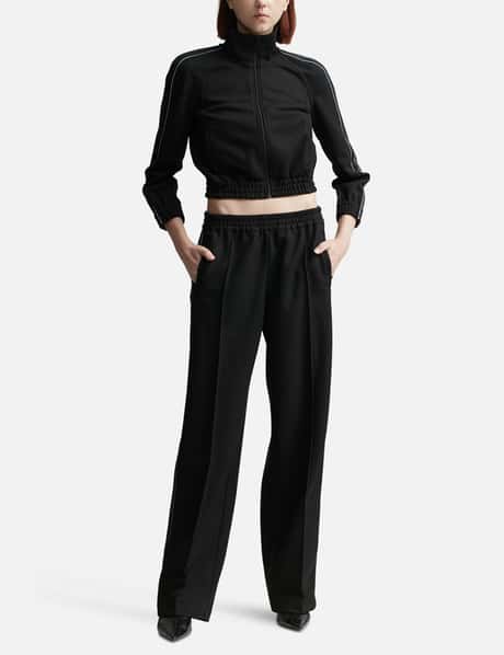 Track Pant With Logo Tape In Pique view 11