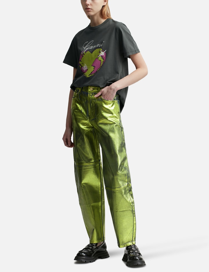 Green Foil Stary Jeans Placeholder Image