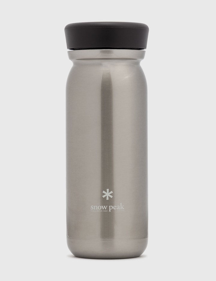 Snow Peak Stainless Steel Vacuum Milk Bottle, 500ml Clear