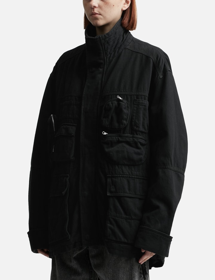 MULTI-POCKET DENIM JACKET Placeholder Image