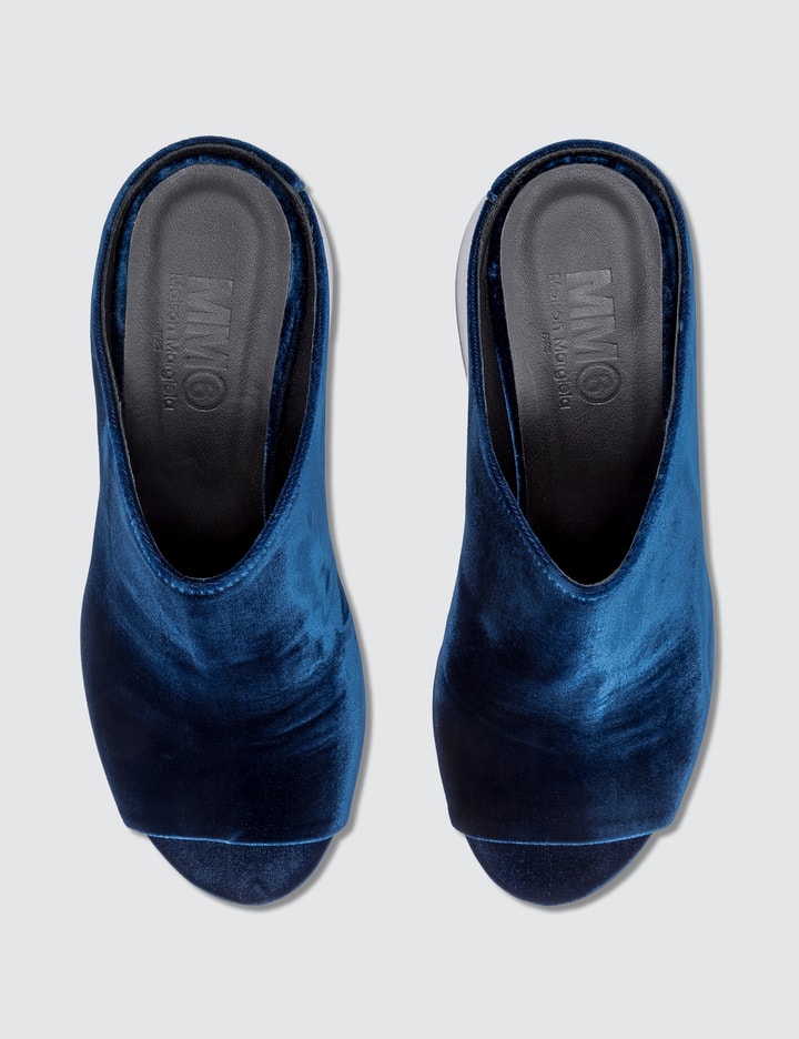 Flare Velvet Mules Placeholder Image