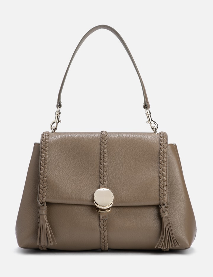 Chloé Penelope Medium Soft Shoulder Bag In Brown