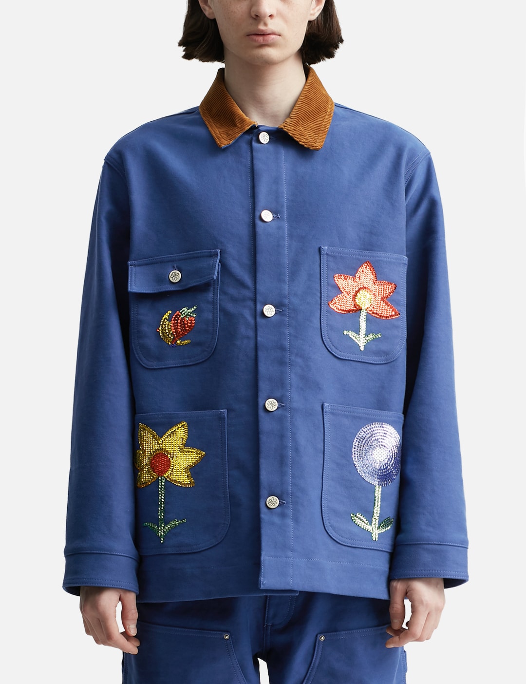 CarService - Checker Logo 5 Pocket Work Jacket | HBX - Globally  