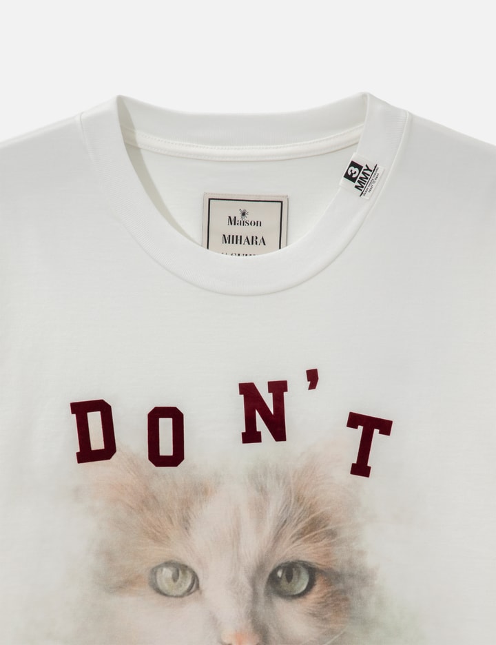 Maison Mihara Yasuhiro Cat Printed Tee