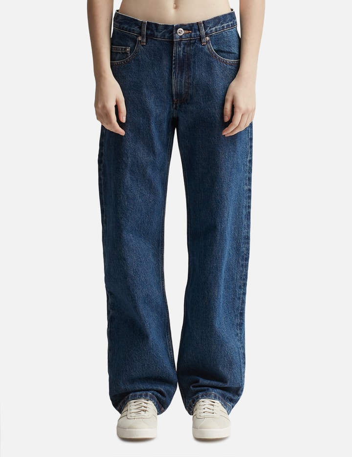 Apc Relaxed Jeans F In Blue