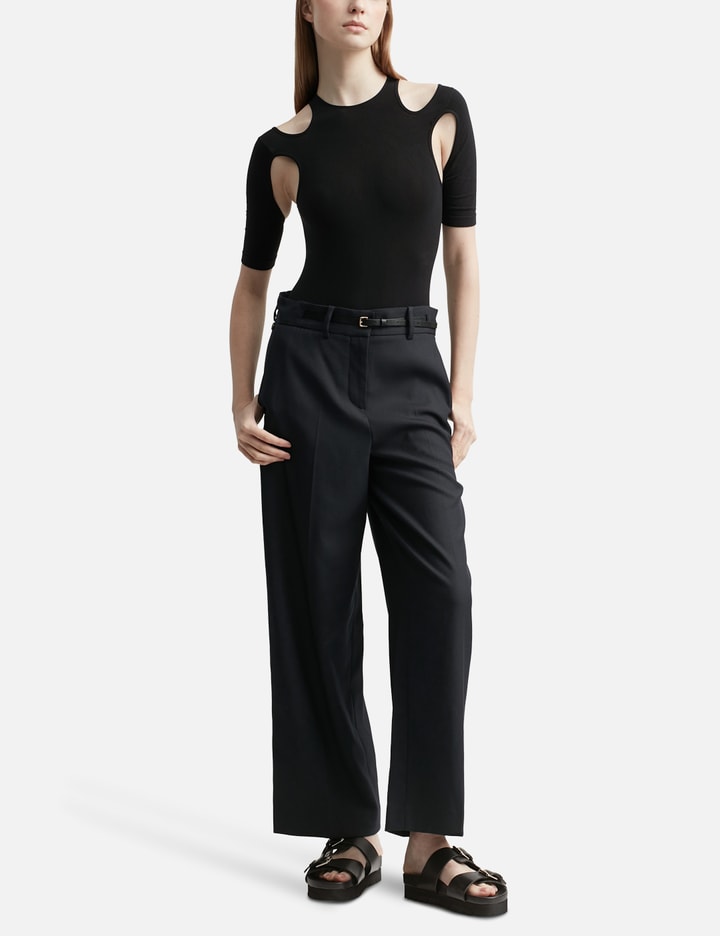 Cut-Out Detail Sculpted Body Top Placeholder Image