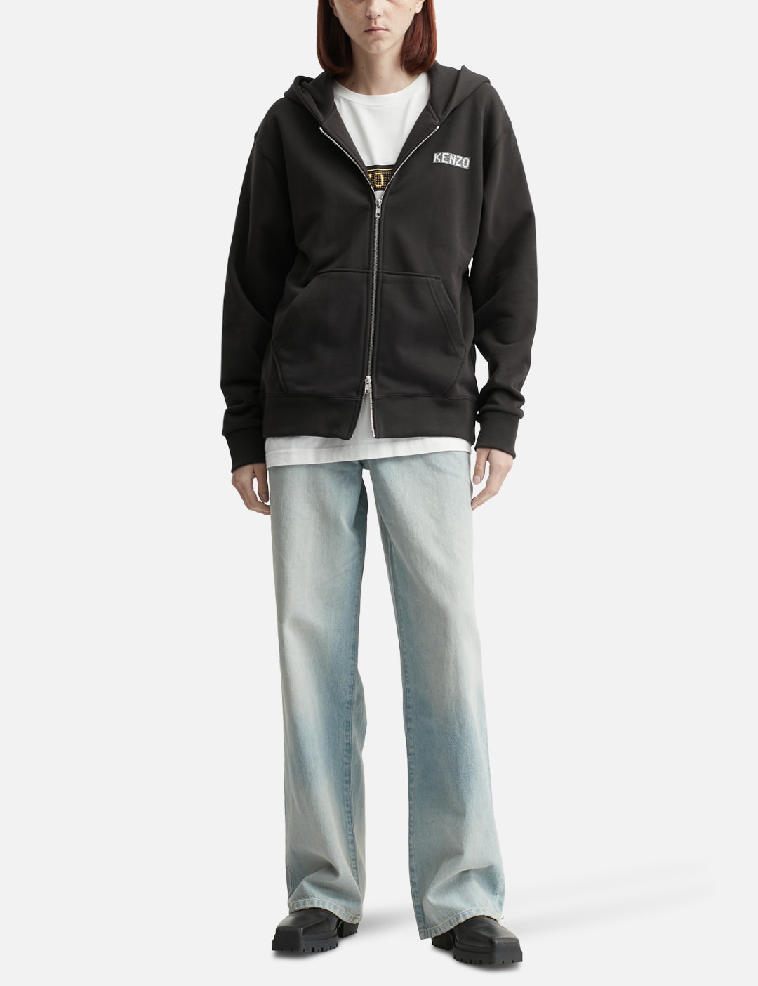 'KENZO City' Full-Zip Hoodie view 12