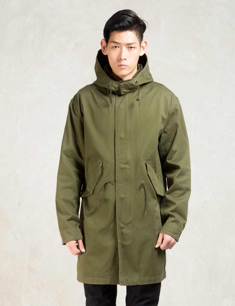 stussy army jacket