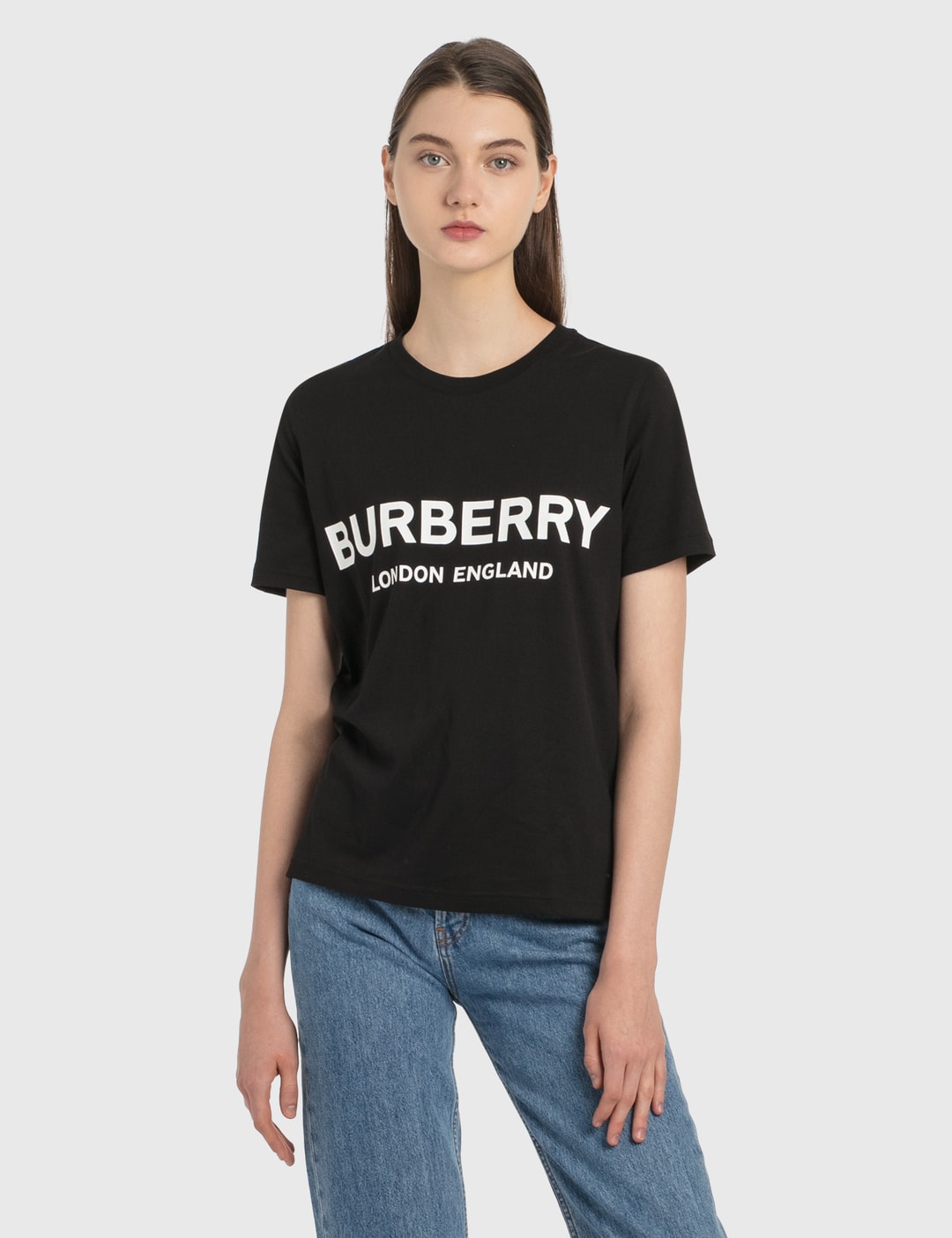 Burberry - Logo Print Cotton T-Shirt | HBX - Globally Curated Fashion and  Lifestyle by Hypebeast